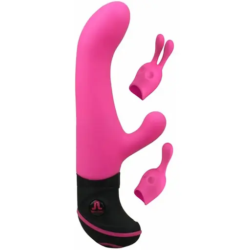 Вибратор-кролик Adrien Lastic Butch Cassidy 21 см розовый