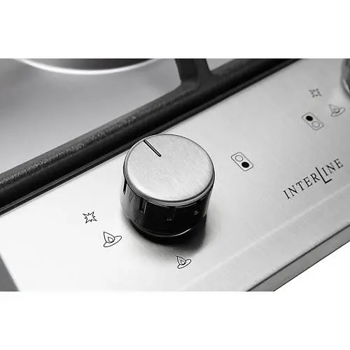 Варильна поверхня газова Interline HGS 534 FGK XA - фото 2