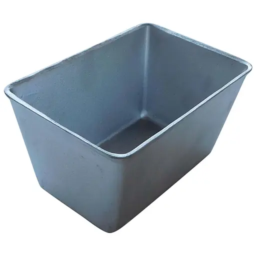 Форма тройная хлебная для выпечки бородинского хлеба Л12а алюминий (17*11*9 см) 81363 - фото 5