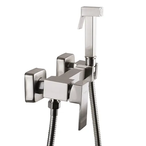 Смеситель для гигиенического душа наружного монтажа 150 мм Globus Lux GLN-5-106MIX-SS, Нержавеющая сталь - фото 4