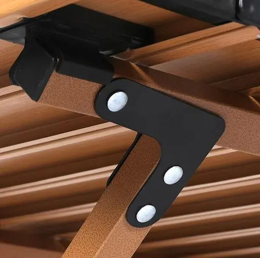 Кемпінговий набір Kermit стіл для пікніка 90 см + стілець туристичні меблі Oxford 600D - фото 7