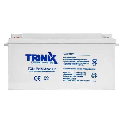 Аккумуляторная батарея гелевая 12В 150Ач Trinix TGL12V150Ah/20Hr GEL (44-00013) - фото 2