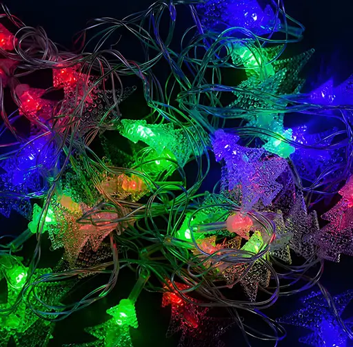 Гірлянда світлодіодна  С 23454, 5 м, 28 лампочок, мультиколор