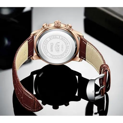 Чоловічий кварцовий годинник Lege Signature - фото 8