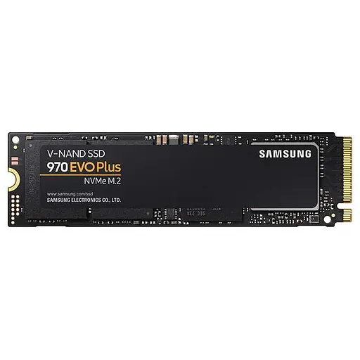 Накопитель SSD Samsung m.2 NVMe 500Gb 970 EVO Plus 480 512 (MZ-V7S500BW) Б/у - фото 1
