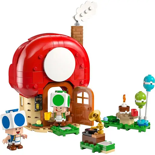 Конструктор LEGO Super Mario Вечірка в будинку Toad 276 деталей (72041) - фото 6