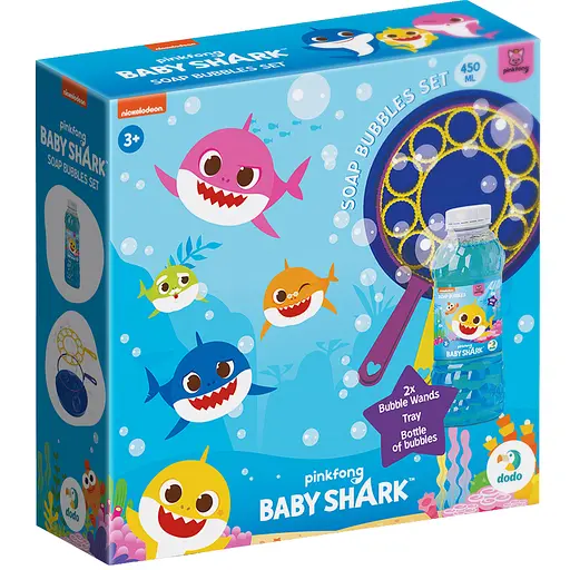 Набір мильних бульбашок DoDo Baby Shark 450 мл (200517) - фото 1