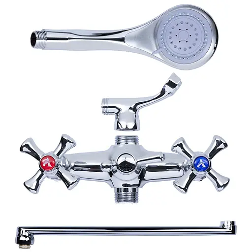 Смеситель для ванны AQUATICA 9777210 - фото 3