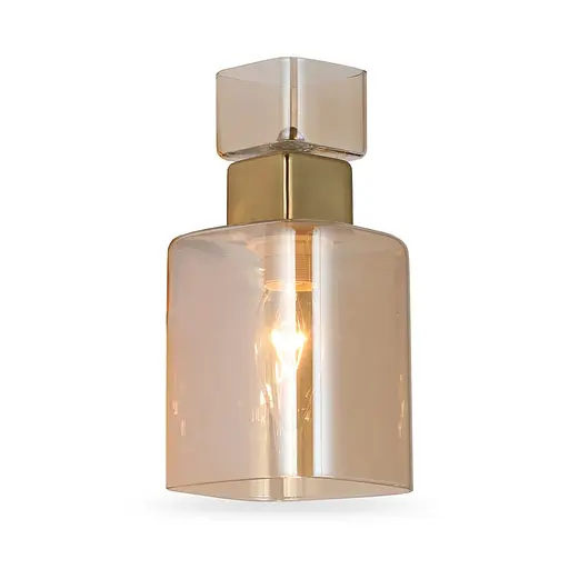 Плафон OLIVIA бурштин - фото 1