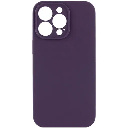 Чохол Silicone Case із захистом камери Full Apple iPhone 13 Pro Max Elderberry