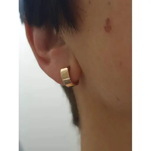 Золотая моносерьга Favoritum. 210526_1 - фото 2