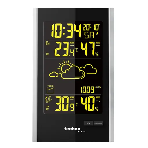 Метеостанция Technoline WS9060 Black/Silver (WS9060) - фото 3