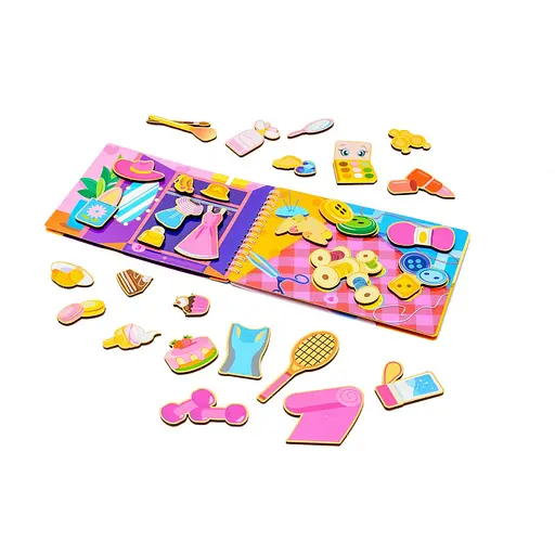 Развивающий Альбом для девочек PuzzleOK Puz-22921 - фото 2