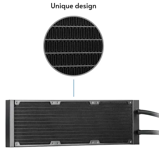 СВО Chieftec Iceberg 240 DARK (CLC-240-BLK) - фото 5