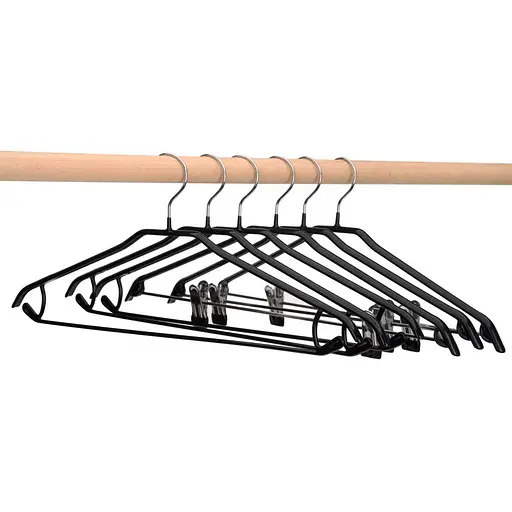 Вешалка Idea Home RE01499 Black с крючками 45х20x1.2 см (7201211) - фото 6