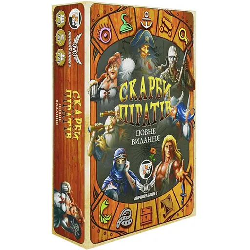 Настольная игра Сокровища пиратов Games7Days SBPR01UA карточная - фото 1