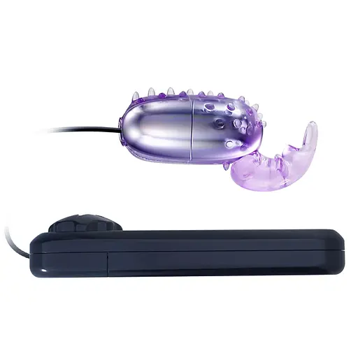 Віброяйце Baile S-Vibe Super Vibrator 9.2 см фіолетовий - фото 3