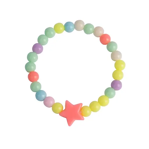 Набор украшений Летние звездочки (ожерелье, браслет) 2шт - фото 2