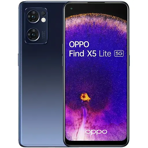 Смартфон Oppo Find X5 Lite 5G 8/256GB Black - фото 1