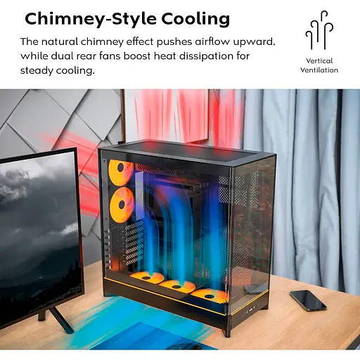 Корпус MONTECH HS02 PRO (B) (HS02 PRO (B)) - фото 10