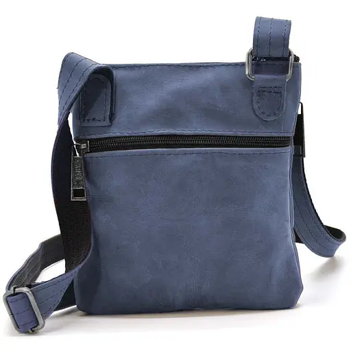 Сумка мужская через плечо кожаная TARWA 19х17х5 см sum0028333 - фото 2