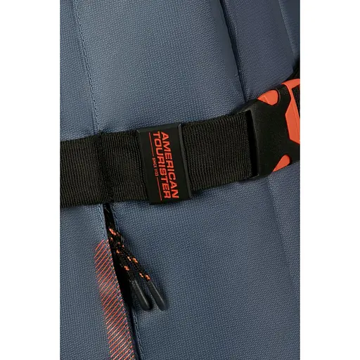 Дорожная Сумка На Колесах American Tourister URBAN TRACK NAVY/ORANGE 55x35x20 MD1*31201 - фото 11