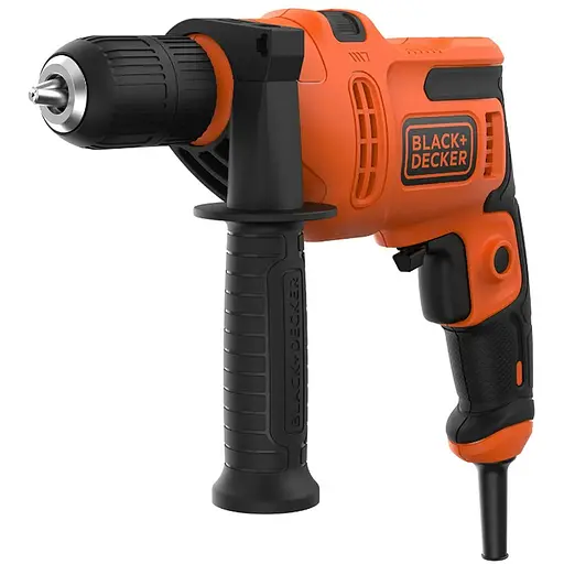 Дрель сетевая ударная Black&Decker BEH200 - фото 1