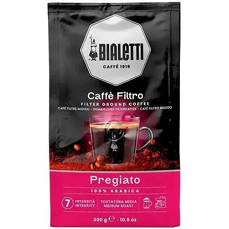 Кофе молотый Bialetti Filter Coffee Pregiato 300 г - фото 1