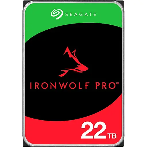 Жесткий диск 3.5" Seagate IronWolf Pro 22TB SATA 512MB (ST22000NT001) [141031]
