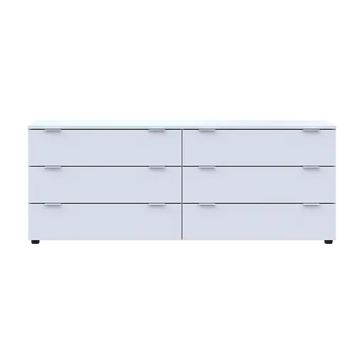 Комод Doros Рон 9 Белый 6 Ящик 160х38х62 (41516175) - фото 6