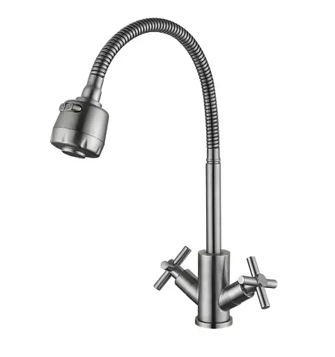 Змішувач для кухні Wezer з рефлекторним виливом VAL4D-10 - фото 1