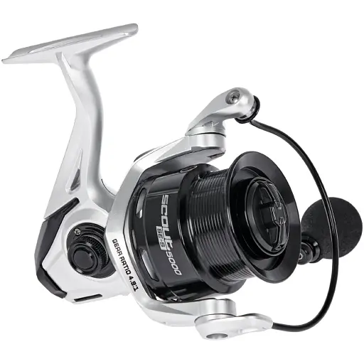 Катушка Brain Scout SE-S 4000S 8+1BB Silver - фото 3