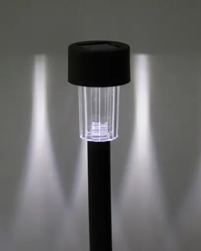 Вуличний світильник на сонячній батареї Goldlux 322265 Stik LED 6000K IP44 чорний - фото 3