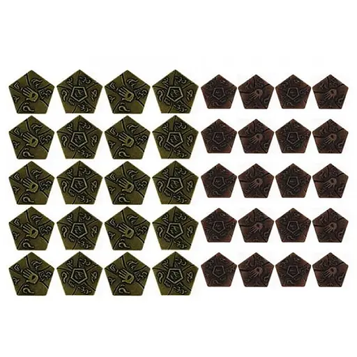 Аксесуар Games 7 Days Набір металевих монет для гри Сплячі Боги Metal Coins Sleeping Gods укр. (SB006U) - фото 1