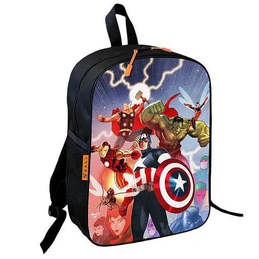 Школьный рюкзак детский Герои Марвел + Сумка для обуви спортивной формы рюкзак-мешок мальчику (01909) - фото 5