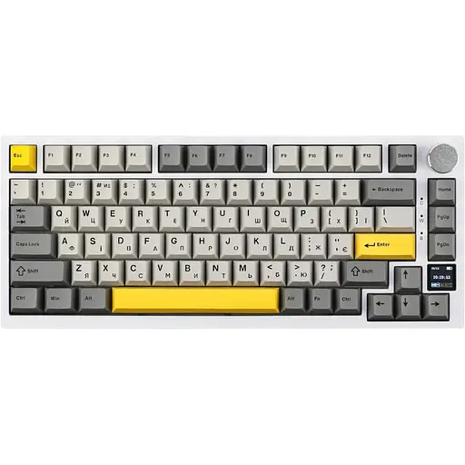 Клавиатура Epomaker Ajazz AK820 Pro Flying Fish Switch White AK820-PRO-W-FF (128080)