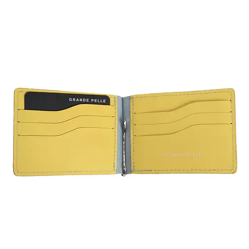 Зажим кожа кайзер Grande Pelle 11.5х9х2 см acs0032181 - фото 2