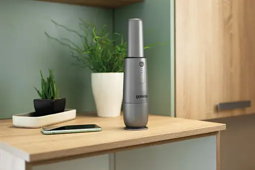 Пылесос автомобильный Gorenje 70 Вт автон. работа до 12 мин серый - фото 2