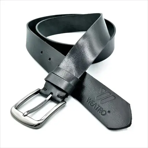 Ремінь шкіряний Weatro чоловічий 115-120х3,8 см acs0024219 - фото 1