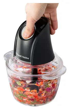 Измельчитель Russell Hobbs 27131-56 Matte Charcoal Mini Chopper (7030816) - фото 2