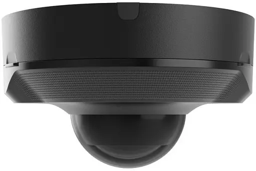 IP-Камера дротова Ajax DomeCam Mini, 5мп, 2.8мм, Poe, True WDR, IP 65, ІЧ 30м, аудіо, кут огляду 100° до 110°, міні купольна, чорна - фото 2
