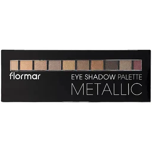 Палетка теней для век Flormar Eye Shadow Palette №04 (Metallic) 10 г (8000019545168) - фото 1