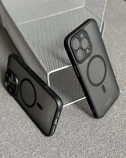 Чохол Make Apple iPhone 15 Pro Max Frame Magnet Black - фото 3