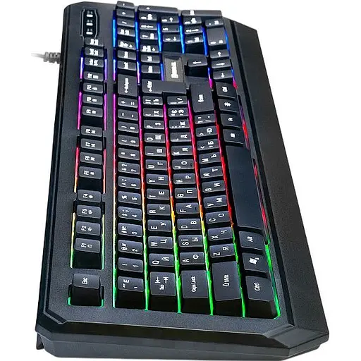 Клавіатура Real-El Comfort 7001 Backlit Black EL123100035 (128770) - фото 4