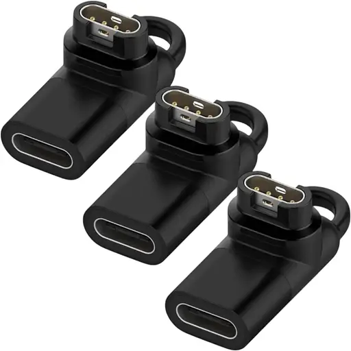Переходник DK CDK для Garmin Forerunner 255 / 255 Music Type-C / USB-C 3 шт. (014445) (black)
