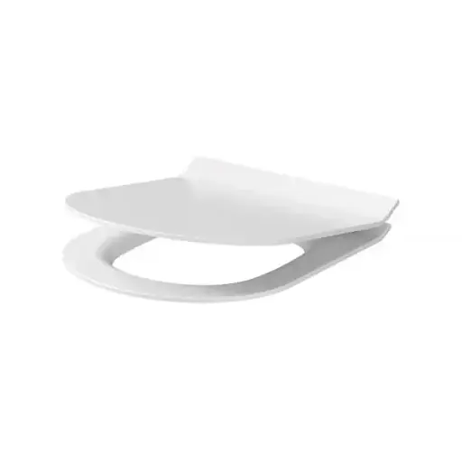 Сидение для унитаза Cersanit City Slim K98-0134 soft-close из дюропласта антибактериальное - фото 1