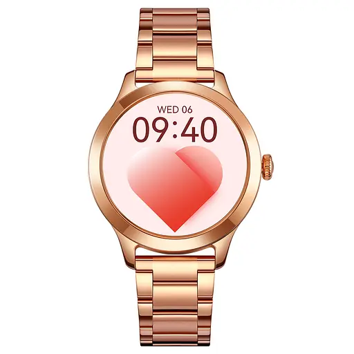Смарт-часы Skmei S241 стальной ремешок Rose Gold, S241-SRG (16693)