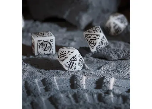 Набор кубиков Space Dice Set: Apollo , 7 шт. (SSPA02) - фото 6