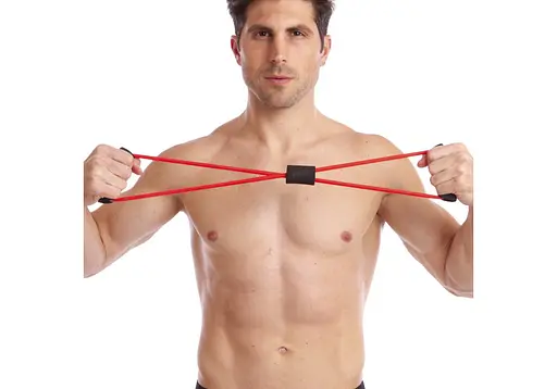 Еспандер тренажер для рук EasyFit Вісімка трубчастий Помаранчевий (EF-3947-OR) - фото 2