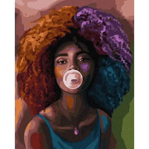 Картина по номерам на подрамнике Brushme В стиле хуба-буба - фото 1